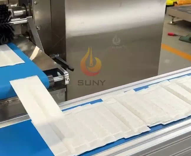 Single PC Wet Wipe Packaging Machine