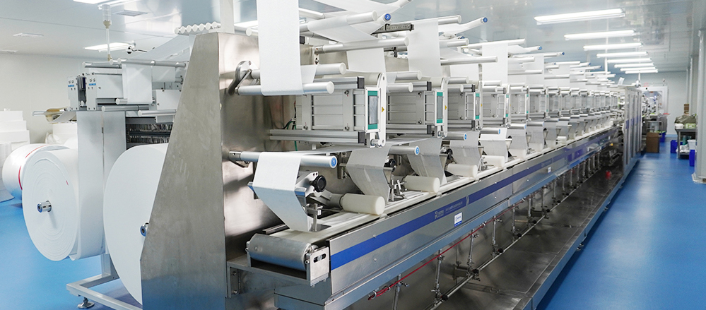 SUNY Fully Automatic Wet Wipes Machine — 20 Lanes:···