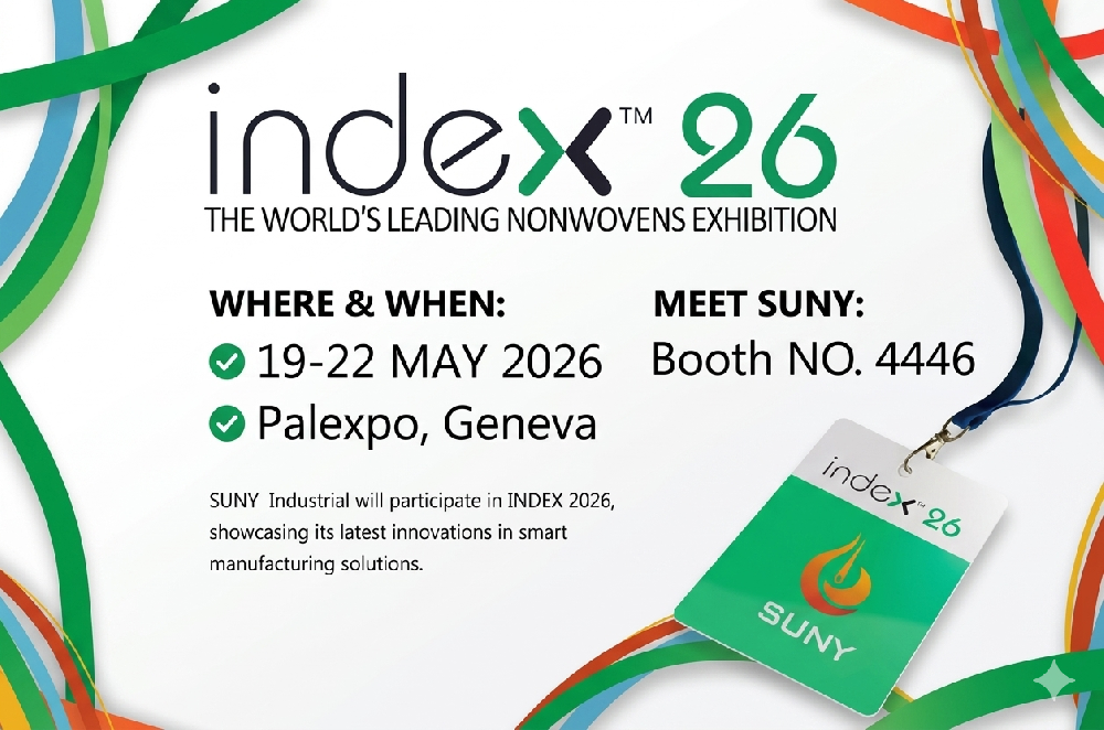 Suny at INDEX™26 | Innovative Nonwovens Technology···