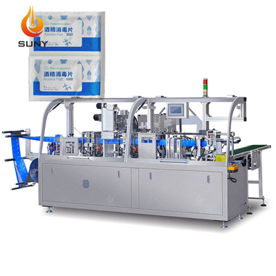 Single 4 Side Wet Wipes Machine