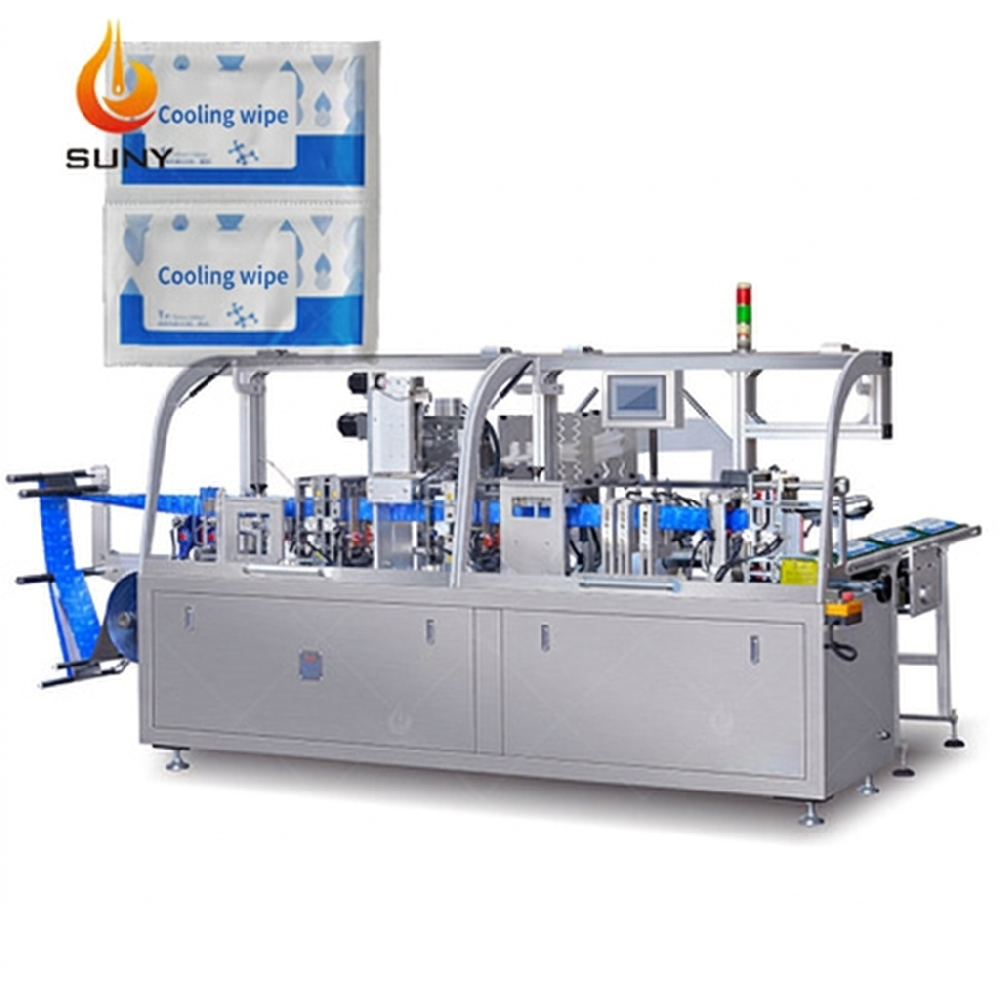 How does a cooling wipe machine make cooling wipes for hot weather?