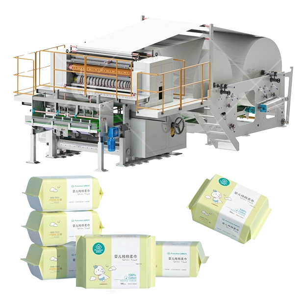 Automatic Cotton Tissue Making Machine