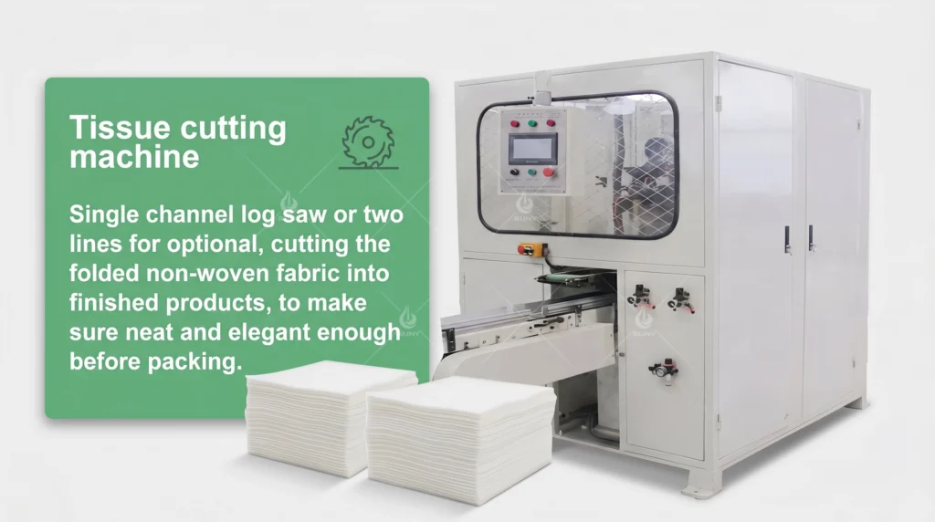 Automatic Cotton Tissue Making Machine