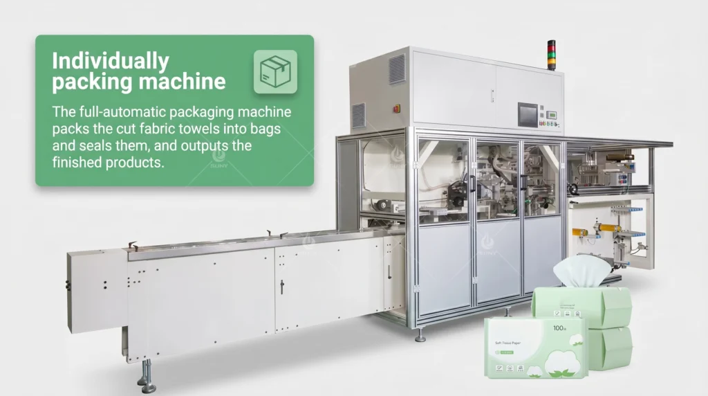 Automatic Cotton Tissue Making Machine