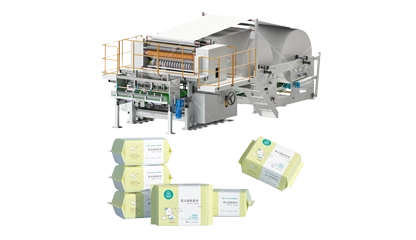 Automatic Cotton Tissue Making Machine