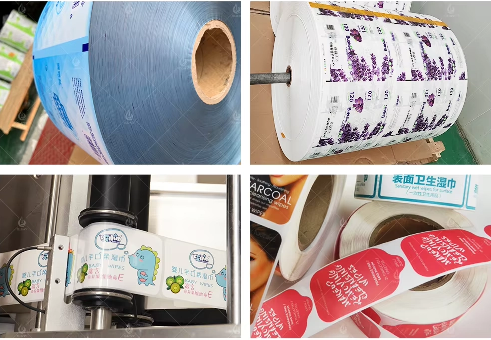 Removable Wet Wipes Making Machine final product