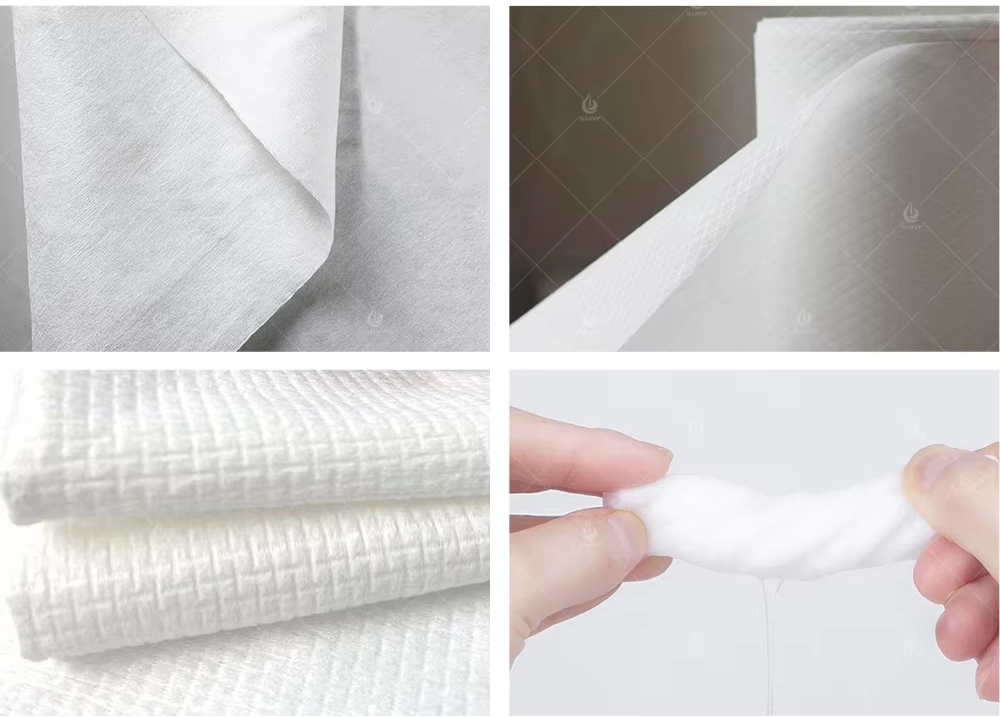 Removable Wet Wipes Making Machine raw material