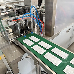 Single 4 Side Wet Wipes Machine