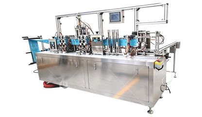 Single 4 Side Wet Wipes Machine