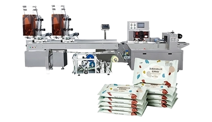 Small Bag Wet Wipes Machine