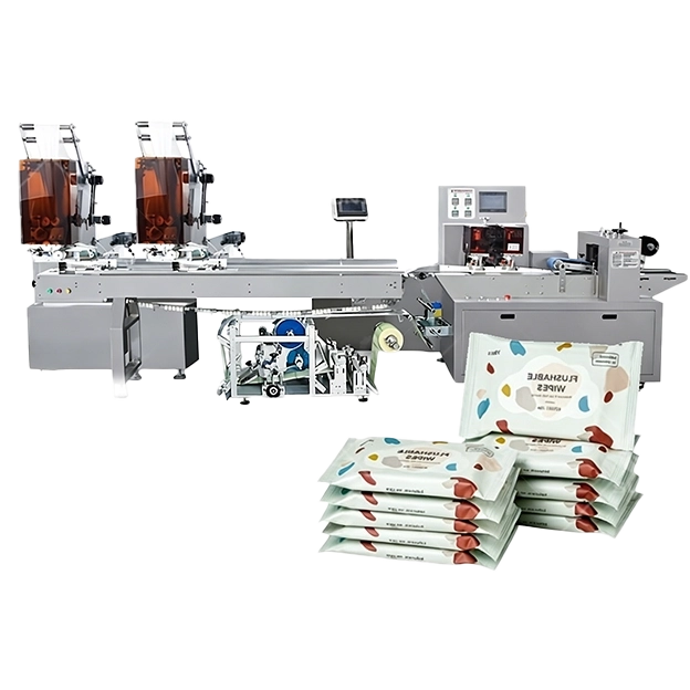 Small Bag Wet Wipes Machine