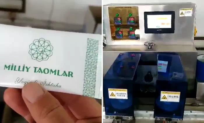 Uzbekistan-back-sealing-wet-wipes-machine