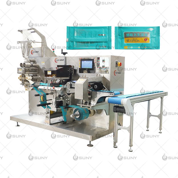 1-10 pcs Small Bag Wet Wipes Machine
