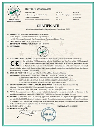 CE Certification