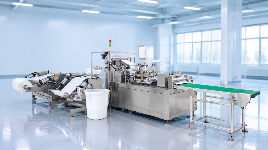 High-Speed Single Sachet Wet Wipes Machine for Hotel Sanitizing Wipes Production