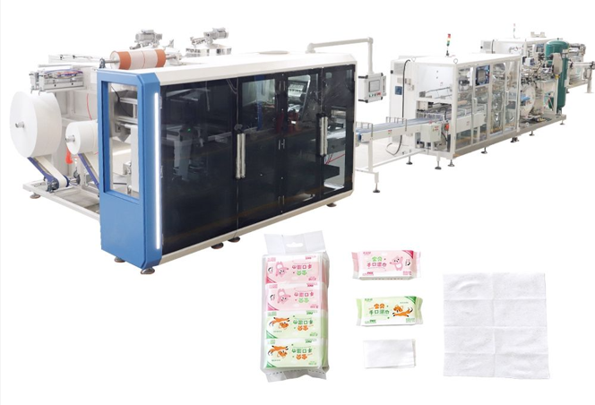 Fully Automatic Mini Wet Wipes Machine (5-30 Sheets/Pack)