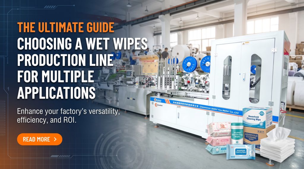 The Ultimate Guide to Choosing a Wet Wipes Production Line for Multiple Applications